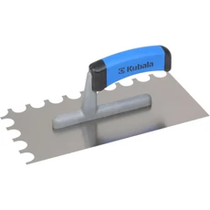 Kubala glettvas, rozsdamentes, G-1, íves fogazású, 130x270mm