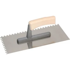 Kubala glettvas fa nyelű, rozsdamentes, 12x12mm, 130x270mm