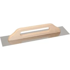 Kubala glettvas, rozsdamentes, sima, Ni-1%,130x405mm