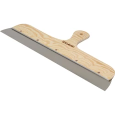 Kubala rozsdamentes acél spatulya fa fogantyúval, 350mm