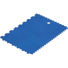 Kubala univerzális műanyag ragasztó felhordó, fogazott, 90x132mm