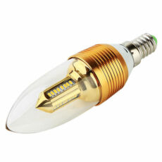 LED gyertyaizzó 4W E14 (meleg fehér)