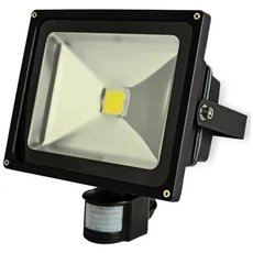 LED reflektor, mozgásérzékelős, kültéri, 50W, 4.500lm