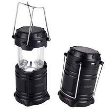 Napelemes, újratölthető camping solar LED lámpa