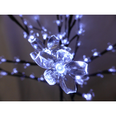 Karácsonyi LED fa 150cm (sarki fehér)