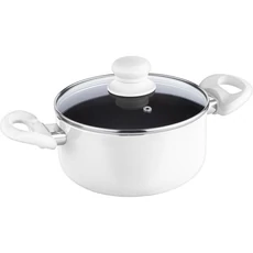 Lamart LT1015 MULTICOLOR lábas fedővel, tapadásmentes, 2L, fehér
