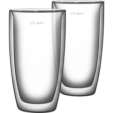 Lamart LT9011 VASO latte pohár készlet, 380ml, 2db