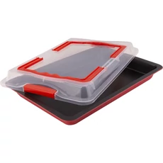 Lamart LT3102 Dolce torta sütőforma fedéllel, 42.3x29.2x4cm