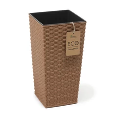 Lamela Finezja Eco rattan kaspó, 19cm, natur fa
