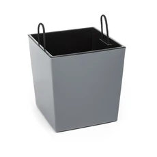 Lamela Juka kaspó, 30cm, sötétszürke