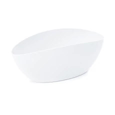 Lamela Luna virágtartó, 35cm, fehér