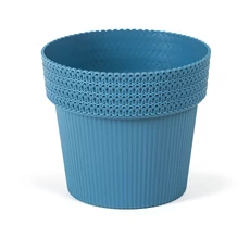 Lamela Pola Jumper kaspó, 13cm, óceánkék