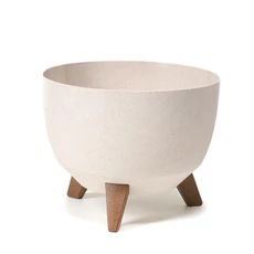 Lamela Roma Eco kaspó, 47cm, fehér