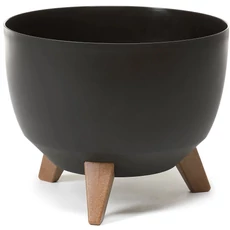 Lamela Roma kaspó, 47cm, fekete