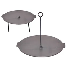 Landmann Öntöttvas grilltárcsa, boronatárcsa 3 lábú, 44cm