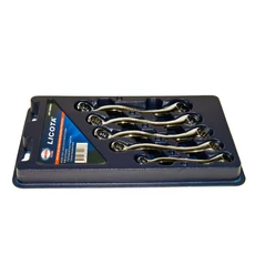 Licota Tools csillagkulcs készlet, rövid, 10-19mm, 5 db-os