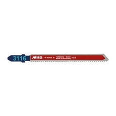  MPS Classic Line szúrófűrészlap fémre és plexire, egybütykös, 75mm, 12TPI, 5db