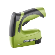 Extol akkus tűzőgép, 3,6V, 1300 mAh, kapcsok:6-14mm, szegek:6-14mm