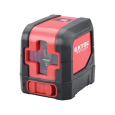 Extol automatikus lézeres vízszintező, zöld, 1H1V, pontosság: 0,3mm/1m, 1/4"