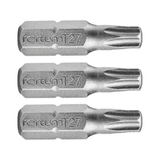 Fortum Torx behajtóhegy, S2 acél, T 40x25mm, 3db