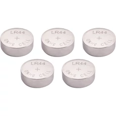 Extol gombelem készlet, alkáli, hosszú étettartam, 1.5V, 5db