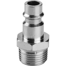 Extol gyorscsatlakozó-dugó, külső menettel, G-1/4", nikkelezett réz