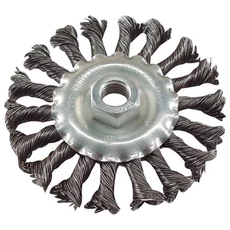 Drótcsiszoló körkefe (sodort, M14×2 sarokcsiszolóra, 115mm)