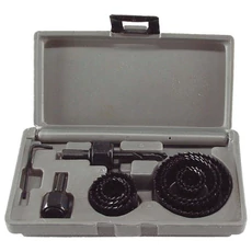 Körkivágó készlet fához (műanyag dobozban, 11db, 1", 20-65mm)