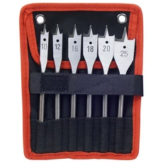 Lapos fafúró klt. 10-25mm (6db-os) 152mm