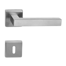 Cubic inox négyzetrozettás kilincs