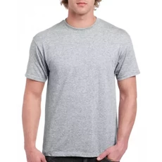 Gildan Heavy Cotton póló, szürke, 3XL