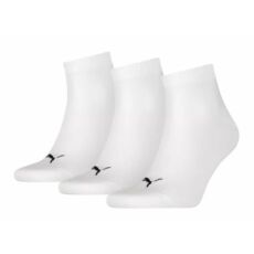 Puma unisex zokni 3 pár/csomag, fehér, 35-38