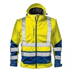 Sir Safety Starmax Hi-Vis láthatósági kabát, sárga-kék, 2XL