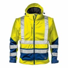 Sir Safety Starmax Hi-Vis láthatósági kabát, sárga-kék, S