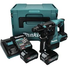 Makita HR003G akkus fúró-vésőkalapács, 40V, SDS-Plus, kofferban (2db 2.5Ah akkuval és töltővel)