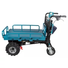Makita DCU601Z akkus talicska plató felépítménnyel, 2x18V LXT Li-ion, 300kg (akku és töltő nélkül)