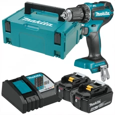 Makita DDF485 akkus fúró-csavarbehajtó, 50Nm, 18V (2db 5Ah akkuval és töltővel)