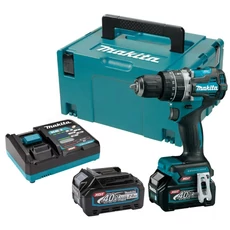 Makita DF002G akkus fúró-csavarozó, 40V, 13mm, kofferban (2db 2Ah akkuval és töltővel)