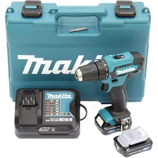 Makita DF333D akkus fúró-csavarozógép, 12V (2db 2Ah akkuval és töltővel)