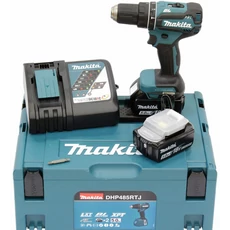 Makita DHP485 akkus ütvefúró-csavarozó, 18V, 13mm, kofferban (2db 5Ah akkuval és töltővel)