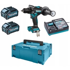 Makita HP001G akkus ütvefúró-csavarozó, 40V, 13mm, 140Nm, kofferban (2db 4Ah akkuval és töltővel) Makita HP001G akkus ütvefúró-csavarozó, 40V, 13mm, 140Nm, kofferban (2db 4Ah akkuval és töltővel)