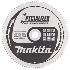 Makita Specialized körfűrészlap gérvágóhoz, laminált laphoz, 305x30mm, Z96