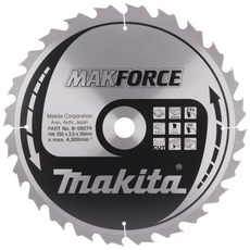 Makita Makforce körfűrészlap, 355x30mm, Z24
