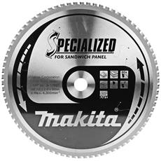 Makita Specialized körfűrészlap szendvicspanelhez, 355x30mm, 80fog