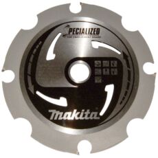 Makita Specialized körfűrészlap merülő körfűrészhez, betonrost laphoz, 165x20mm, Z4