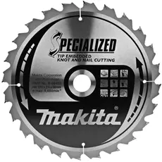 Makita Specialized körfűrészlap kemény fához, 270mm, 24fog