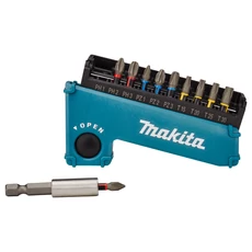 Makita Impact Premier bitkészlet bittartóval, 25mm, 1/4&quot;, 11db
