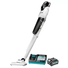 Makita CL003G akkus porszívó, 40V, 20kPa, fehér (2db 2.5Ah akkuval és töltővel)