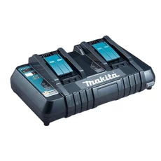 Makita DC18RD akkutöltő, 2 portos, LXT, 14.4-18V, Li-ion