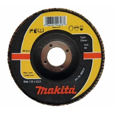 Makita lamellás csiszolótárcsa 115mm K40 Inox